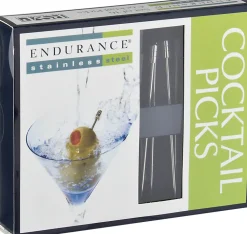 Cocktailpicker Edelstahl - 8,3cm (16 Stk.)