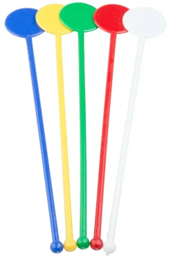 Cocktailrührer Disk, bunt - 18,0cm (250Stk.)