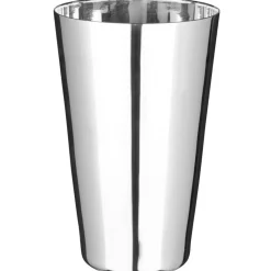 Cocktailshaker / French Shaker, Messing, Silber überzogen - 500ml