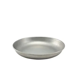 Coupé-Teller, Edelstahl vintage - 24cm