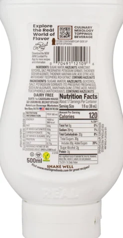 Cream of Hazelnut Real Gourmet - Haselnusssirup (500ml)