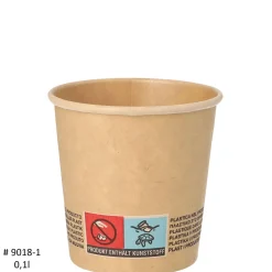 Deckel für Espressobecher, Plastik weiß - 6cm (50 Stk.)