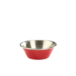 Dipschale, Edelstahl, rot - 43ml (24 Stk.)