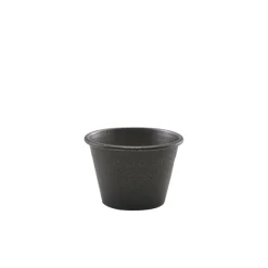 Dipschale, Edelstahl vintage schwarz - 71ml (24 Stk.)