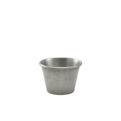 Dipschale, Edelstahl vintage - 71ml (24 Stk.)