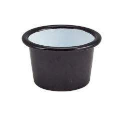 Dipschale Emaille 90ml - schwarz