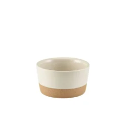 Dipschale Kava Steingut weiß – 75 ml (12 Stk.)