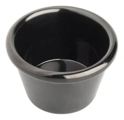 Dipschale Melamin, schwarz - 43ml