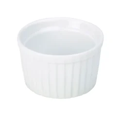 Dipschale stapelbar, Porzellan weiß - 85ml (12 Stk.)