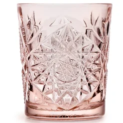 D.O.F. Glas Hobstar coral, Libbey - 355ml