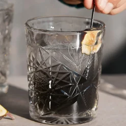 D.O.F. Glas Hobstar grau, Libbey - 355ml