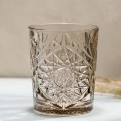 D.O.F. Glas Hobstar taupe, Libbey - 355ml