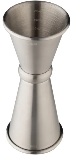 Doppelmessbecher Japanese Style - Edelstahl (30/45ml)