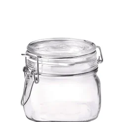 Drahtbügelglas / Einmachglas Fido eckig - 500ml