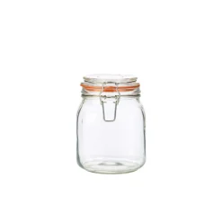 Drahtbügelglas / Vorratsglas - 1,0l (6 Stk.)