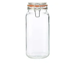 Drahtbügelglas / Vorratsglas - 2 l (6 Stk.)