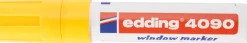 Edding 4090 Window Marker, Flüssigkreide - neon orange