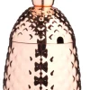 Edelstahlbecher "Ananas" mit Deckel, Kupfer-Look - 500ml