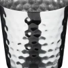 Edelstahlbecher gehämmert, poliert - 400ml