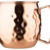 Edelstahlbecher Moscow Mule, kupferfarben, gehämmert, Prime Bar - 400ml