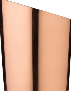 Edelstahlbecher, Schrägschnitt - kupferfarben (11,6cm)