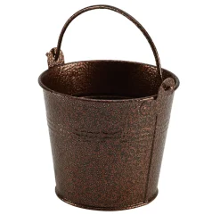 Eimer, galvanisierter Stahl kupferfarben - 500ml
