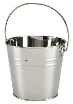 Eimer, silberfarben - Edelstahl (2,1L)