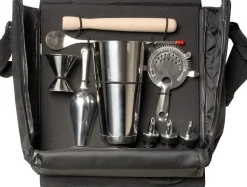 Einfache Bartasche mit Zubehör