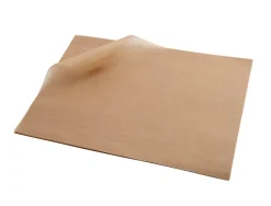 Einschlagpapier fettdicht, braun - 25x20cm (1000 Stk.)
