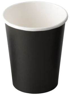 Einwegbecher Fiesta, schwarz - 230ml (1000 Stk.)