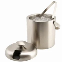 Eiseimer Edelstahl, isoliert, mit Zange - 1,2l