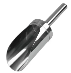 Eisschaufel, Edelstahl ohne Löcher