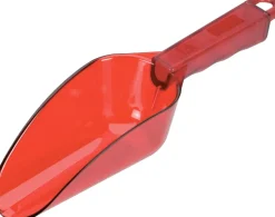 Eisschaufel, Polycarbonat transparent rot - 0,35l