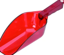 Eisschaufel, Polycarbonat transparent rot - 0,35l