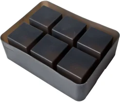 Eiswürfelform Cubes, Platin-Silikon, Lurch - 5cm