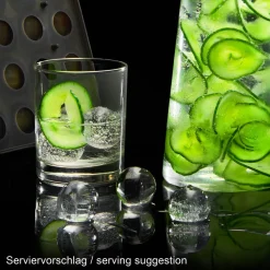 Eiswürfelform Kugeln, Lurch - Platin-Silikon (3,0cm)