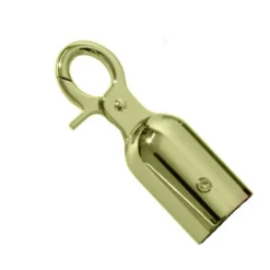 Ersatzbeschlag/Schnapper für Personenleitsystem - Titanium gold