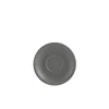 Espresso Untertasse Porzellan matt grau – 12 cm (6 Stk.)