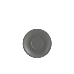 Espresso Untertasse Porzellan matt grau – 12 cm (6 Stk.)