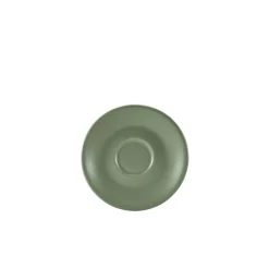 Espresso Untertasse Porzellan matt salbeigrün – 12 cm (6 Stk.)