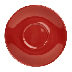 Espresso Untertasse rot - 12cm (6 Stk.)