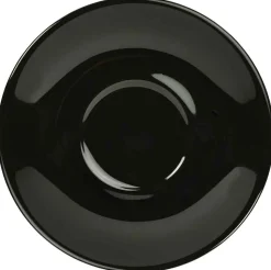Espresso Untertasse schwarz - 12cm (6 Stk.)