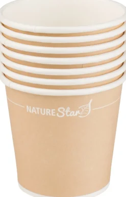 Espresso-/Kaffeebecher Papier, braun - 100ml (50 Stk.)