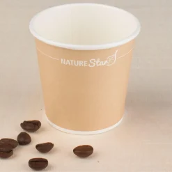 Espresso-/Kaffeebecher Papier, braun - 100ml (50 Stk.)