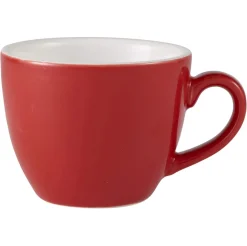 Espressotasse Bowl rot - 90ml (6 Stk.)