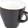 Espressotasse Italia Black, schwarz-weiß - 90ml (1 Stk.)