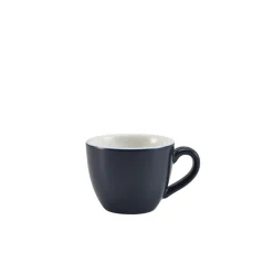 Espressotasse Porzellan matt blau – 90 ml (6 Stk.)