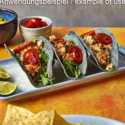 Fast-Food-Ständer, Edelstahl - 2-3 Fächer (12 Stk.)