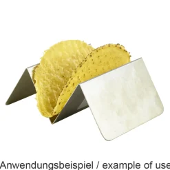 Fast-Food-Ständer, Edelstahl - 1-2 Fächer (12 Stk.)