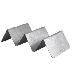 Fast-Food-Ständer, Edelstahl vintage - 2-3 Fächer (12 Stk.)